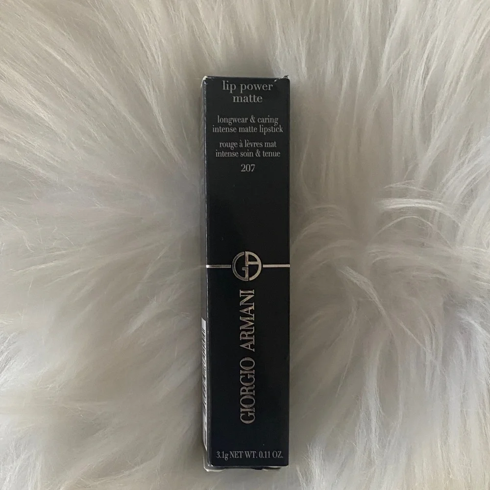 Giorgio Armani Lip Power Matte Lipstick — new in box devoted 207